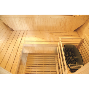 Sauna de Exterior HOLL’S Gaïa Luna con Accesorios