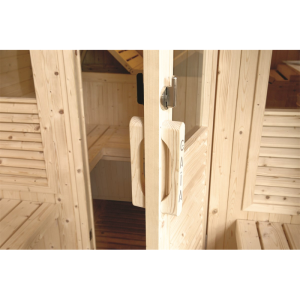 Sauna de Exterior HOLL’S Gaïa Luna con Accesorios