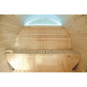 Sauna de Exterior HOLL’S Gaïa Luna con Accesorios