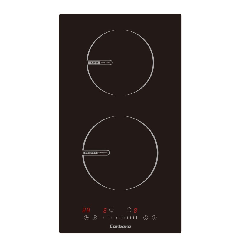 Placa de Inducción Corberó CCIG205D 2 zonas Placa de Inducción Corberó CCIG205D 2 zonas