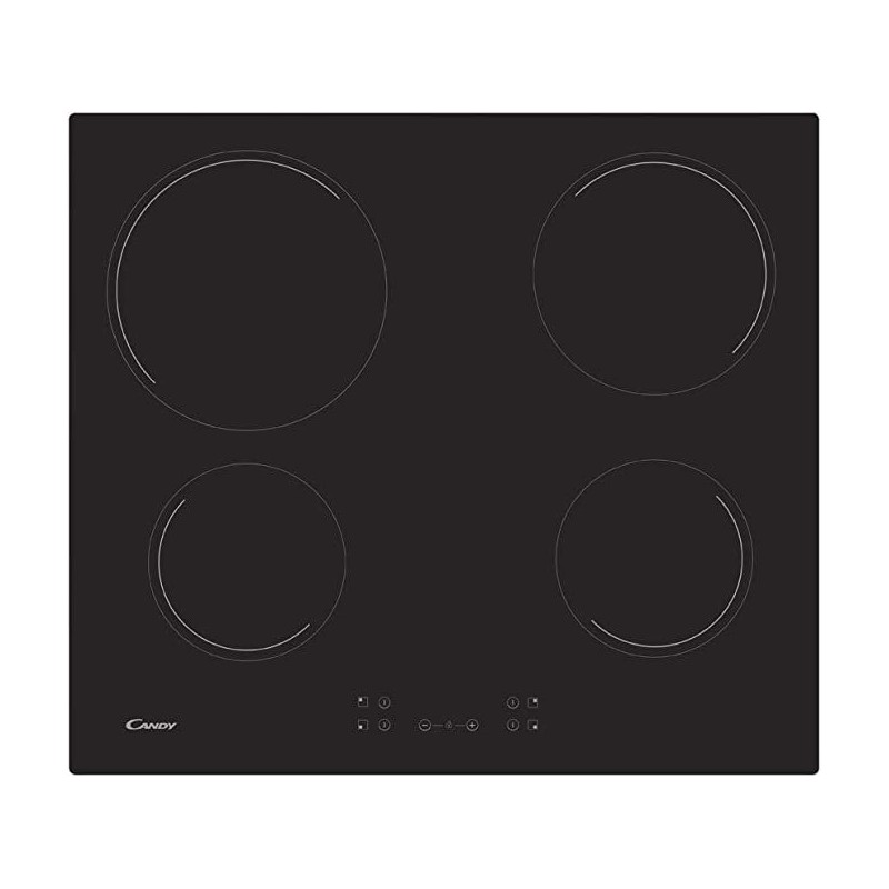 Placa de Vitrocerámica Candy CH64CCB4U2 4 zonas Placa de Vitrocerámica Candy CH64CCB4U2 4 zonas