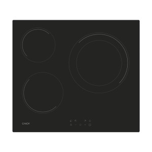 Glaskeramik-Kochfeld Candy CH63DCC mit 3 Kochzonen