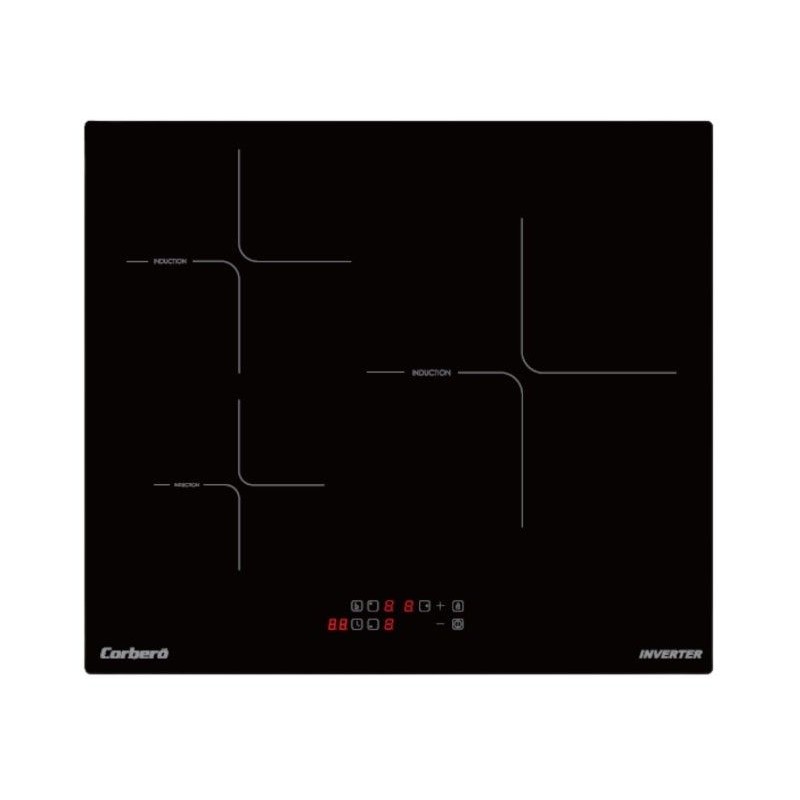 Placa de Vitrocerámica Corberó CCIM3362 3 zonas Placa de Vitrocerámica Corberó CCIM3362 3 zonas