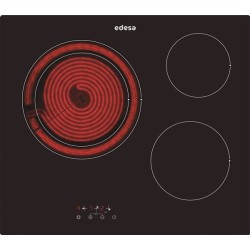 Glaskeramik-Kochfeld EDESA EVT6328RA mit 3 Zonen