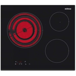 Placa de vitrocerámica EDESA EVT6328B 3 zonas