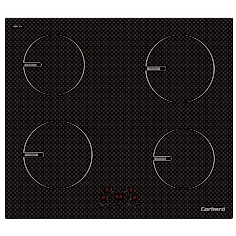 Placa de inducción Corberó CCIG9422 4 zonas Placa de inducción Corberó CCIG9422 4 zonas