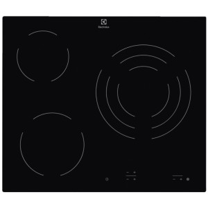 Electrolux Glaskeramikkochfeld EHF6232IOK mit 3 Kochzonen