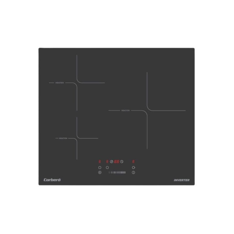 Corbero Induktionskochfeld CCIM374 mit 3 Kochzonen