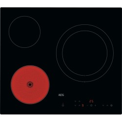 Placa de Vitroceramica AEG HRB63321CK 3 zonas
