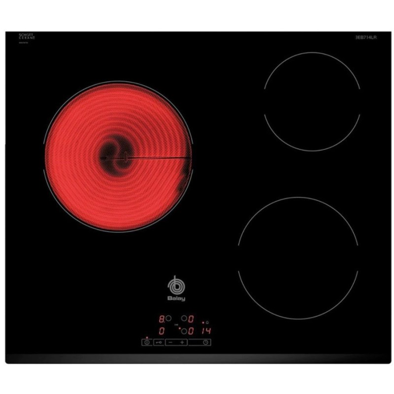 Placa de Vitroceramica Balay 3EB714LR 3 zonas Placa de Vitroceramica Balay 3EB714LR 3 zonas