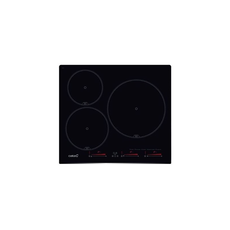 Placa de Induccion CATA INSB6003E2BK 3 zonas Placa de Induccion CATA INSB6003E2BK 3 zonas