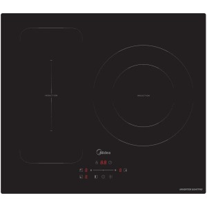 Placa de Inducción Midea MIH740T279K0 1+1 zonas
