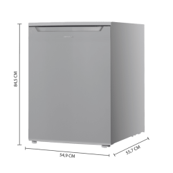 Mini Frigorífico Cecotec Bolero CoolMarket TT 107 Inox E Capacidad de 107 Litros