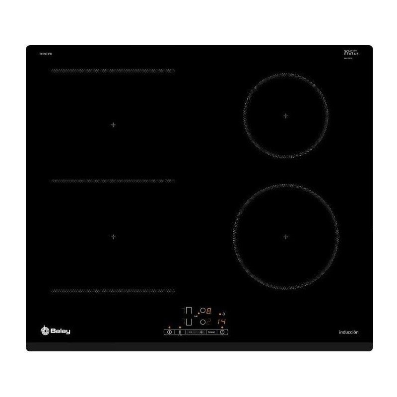Balay 3EB967FR Induktions-Kochfeld mit 4 Kochzonen Balay 3EB967FR Induktions-Kochfeld mit 4 Kochzonen