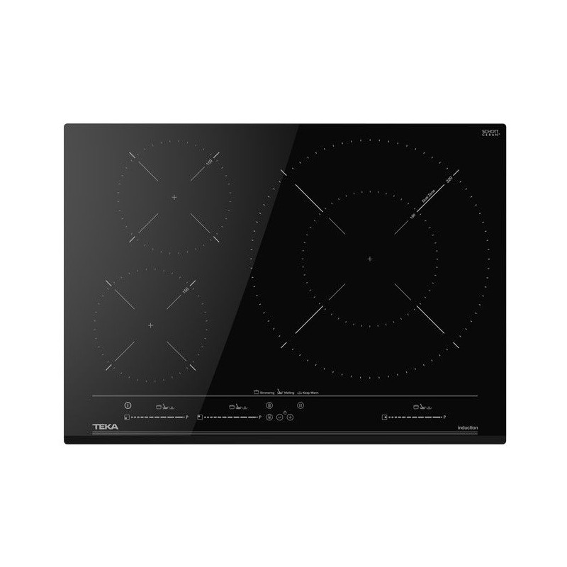 Placa de Inducción TEKA IZC53320MSPBK 3 zonas flexibles Placa de Inducción TEKA IZC53320MSPBK 3 zonas flexibles