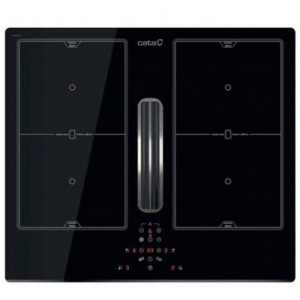 Placa de Inducción con Extractor CATA AS600FLEX 4 zonas