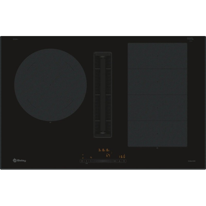 Balay 3EBC989LH Induktionskochfeld 2 Zonen mit integriertem Extraktor