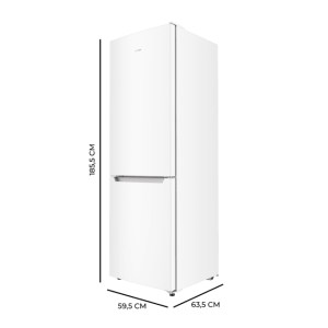 Frigorífico Combi Cecotec Bolero CoolMarket Combi 322 White E Capacidad de 322 Litros