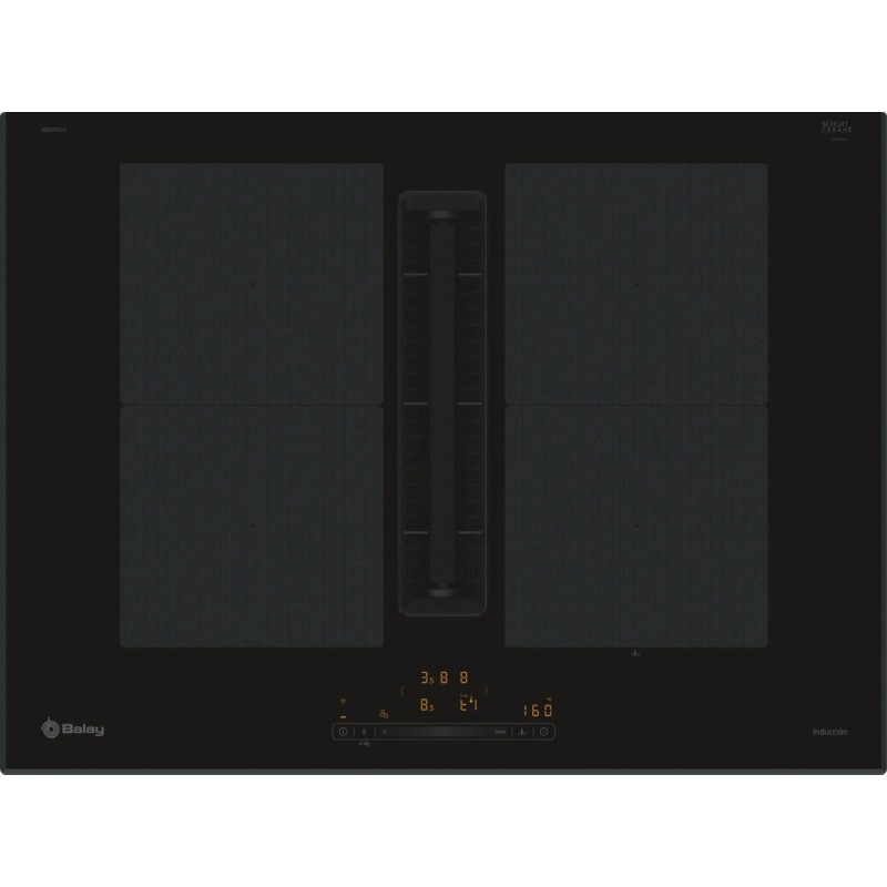 Placa de Induccion con Extractor Balay 3EBC976LH 4 Zonas