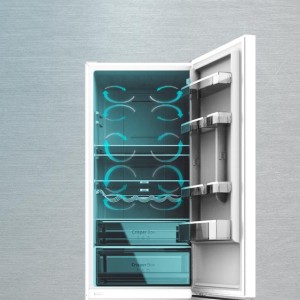 Kühlschrank Combi Cecotec Bolero CoolMarket Combi 322 Inox D Kapazität von 322 Liter