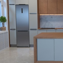 Kühlschrank Combi Cecotec Bolero CoolMarket Combi 322 Inox D Kapazität von 322 Liter
