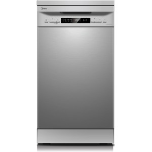 Midea MFD45S200X2ES Geschirrspüler 10 Maßgedecke 45 cm