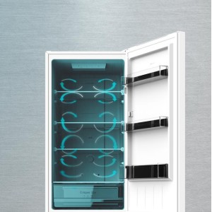 Frigorífico Combi Cecotec Bolero CoolMarket Combi 250 White D Capacidad de 250 Litros