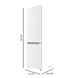 Frigorífico Combi Cecotec Bolero CoolMarket Combi 250 White D Capacidad de 250 Litros