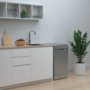 Geschirrspüler Candy CDPH2L949X, 9 Maßgedecke, 45 cm