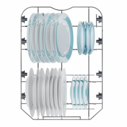 Vollintegrierbarer Geschirrspüler Candy CI1C7SB1FA, 11 Maßgedecke, 45 cm