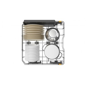 Geschirrspüler Whirlpool W7FHP43X, 15 Maßgedecke, 60 cm
