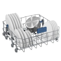 Geschirrspüler Beko BDFN26550XC, 15 Maßgedecke, 60 cm
