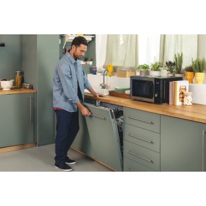 Vollintegrierbarer Geschirrspüler Candy CI6B4S1PSA, 16 Maßgedecke, 60 cm