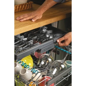 Vollintegrierbarer Geschirrspüler Candy CI6B4S1PSA, 16 Maßgedecke, 60 cm