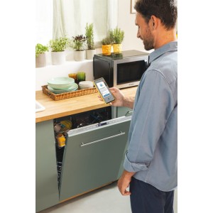 Vollintegrierbarer Geschirrspüler Candy CI6B4S1PSA, 16 Maßgedecke, 60 cm