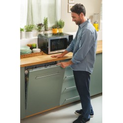 Vollintegrierbarer Geschirrspüler Candy CI6B4S1PSA, 16 Maßgedecke, 60 cm