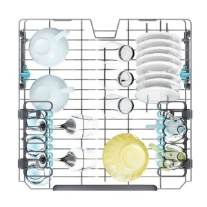 Vollintegrierbarer Geschirrspüler Candy CI6B4S1PSA, 16 Maßgedecke, 60 cm