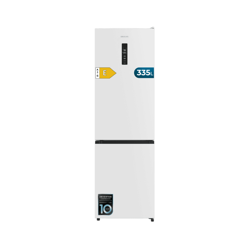 Kühlschrank Combi Cecotec Bolero CoolMarket Combi 335 White E Kapazität von 335 Liter
