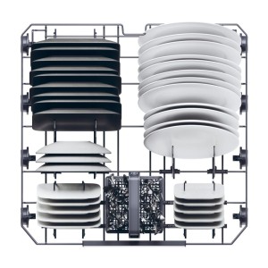 Einbau-Geschirrspüler Haier XI4C4S0SB, 14 Maßgedecke, 60 cm