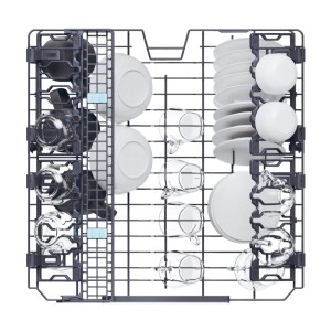Einbau-Geschirrspüler Haier XI4C4S0SB, 14 Maßgedecke, 60 cm