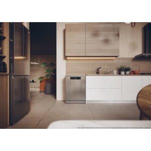 Haier Geschirrspüler XF5C4M1X, 15 Maßgedecke, 60 cm