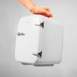 Mini Kühlschrank Cecotec Bolero MiniCooling 4 Liter Habana White Kompatibel Autos/Wohnwagen 12 V-220 V
