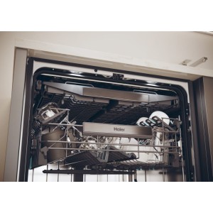 Haier Einbau-Geschirrspüler XS4A4M3PB, 14 Maßgedecke, 60 cm