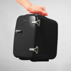 Mini Kühlschrank Cecotec Bolero MiniCooling 4 Liter Habana Schwarz Kompatibel Autos/Wohnwagen 12 V-220 V