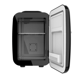 Mini Kühlschrank Cecotec Bolero MiniCooling 4 Liter Habana Schwarz Kompatibel Autos/Wohnwagen 12 V-220 V