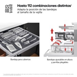 Lavavajillas LG DF273FV 14 Cubiertos 60cm