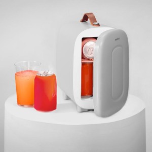 Minikühlschrank Cecotec Bolero MiniCooling 4 Liter Bora White Kompatibel Autos/Wohnwagen 12 V-220 V
