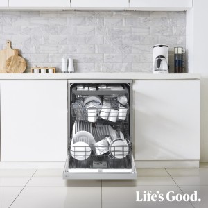 Integrierter Geschirrspüler LG DF273FV 60 cm 14 Maßgedecke