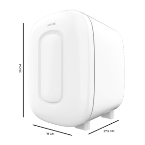 Mini Frigorífico Cecotec Bolero MiniCooling 4 Litros Bora White Compatible Coches/Caravanas 12 V-220 V