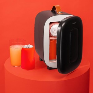 Mini Kühlschrank Cecotec Bolero MiniCooling 4 Liter Bora Schwarz Kompatibel Autos/Wohnwagen 12 V-220 V